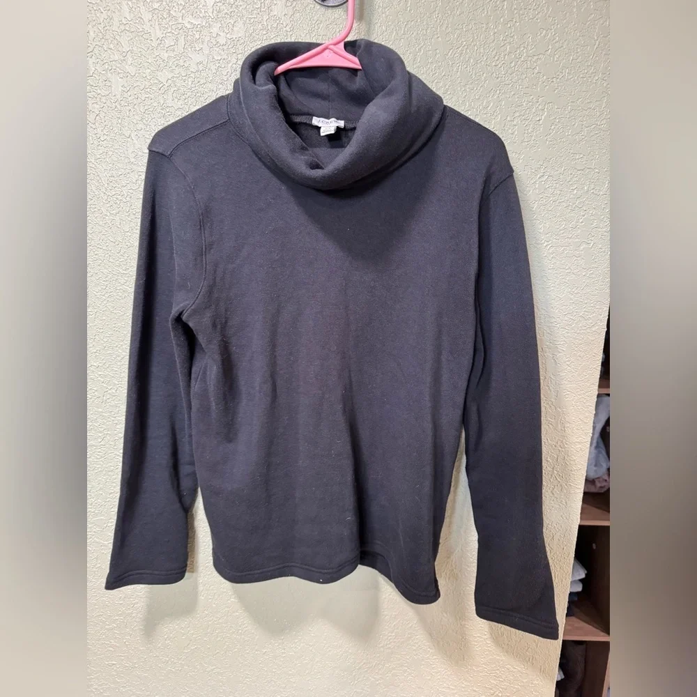 J. Crew Black Turtleneck Sweater